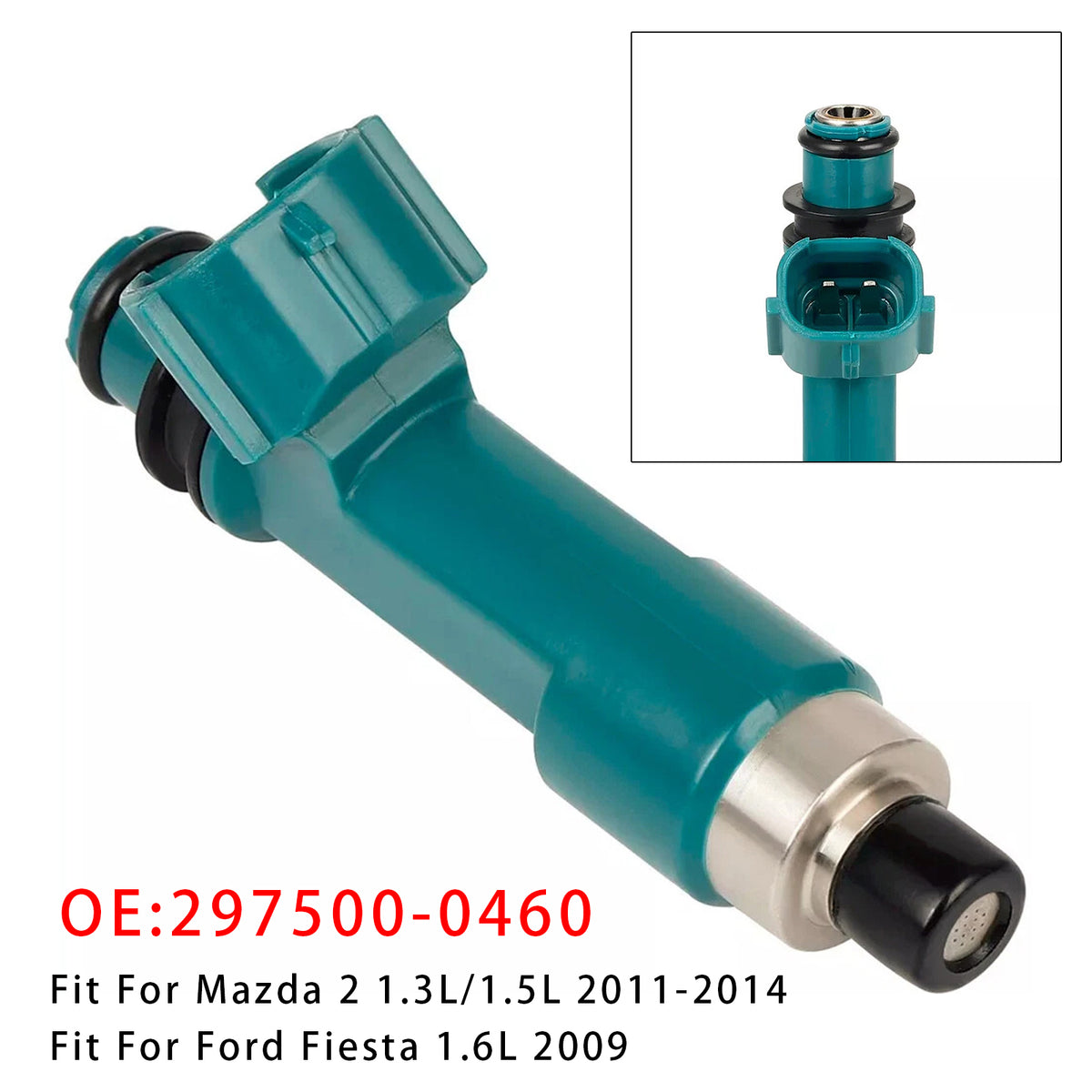 Mazda 2 1.3L 1.5L 2011-2014 Fiesta 2009 297500-0460 1PCS Fuel Injector