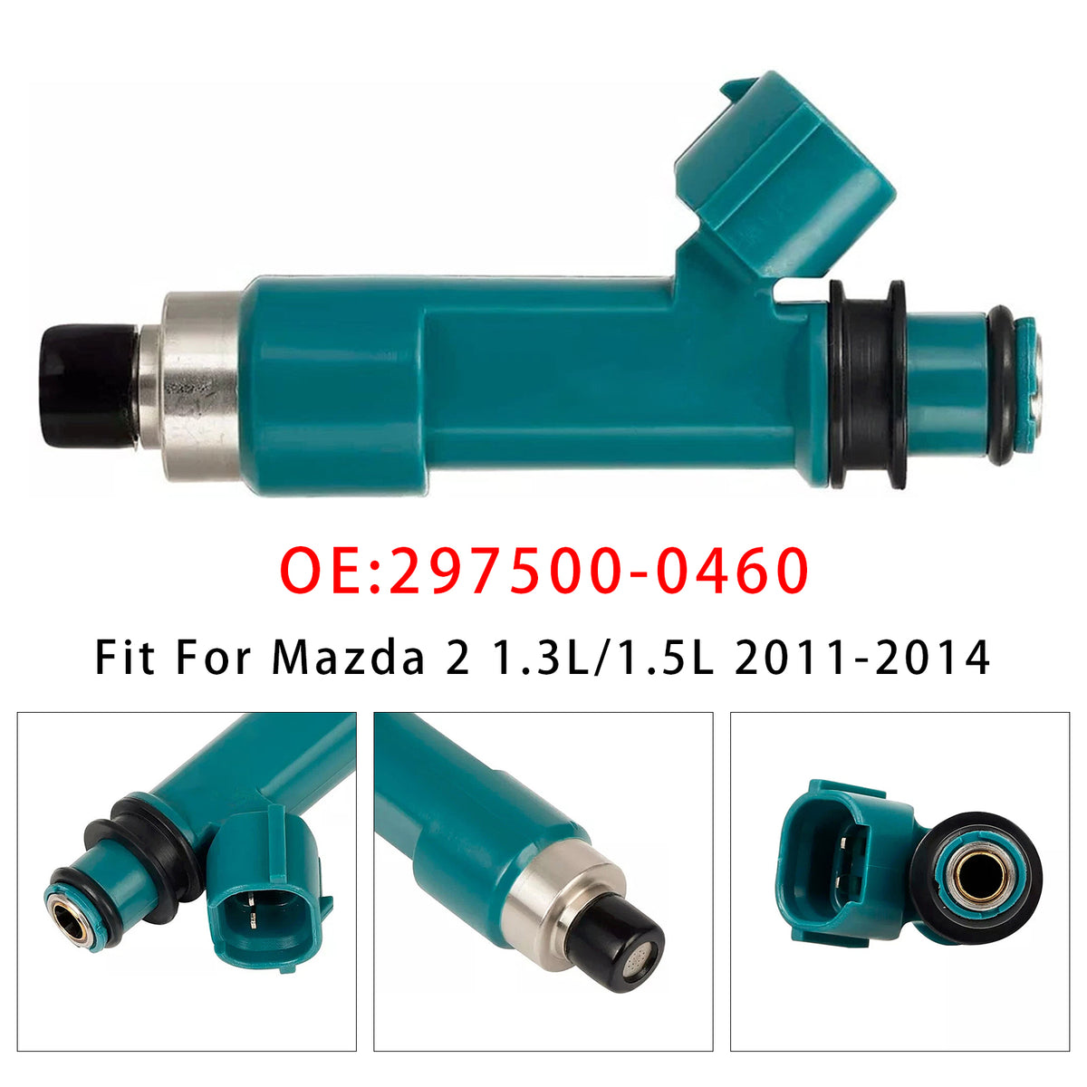 Mazda 2 1.3L 1.5L 2011-2014 Fiesta 2009 297500-0460 1PCS Fuel Injector