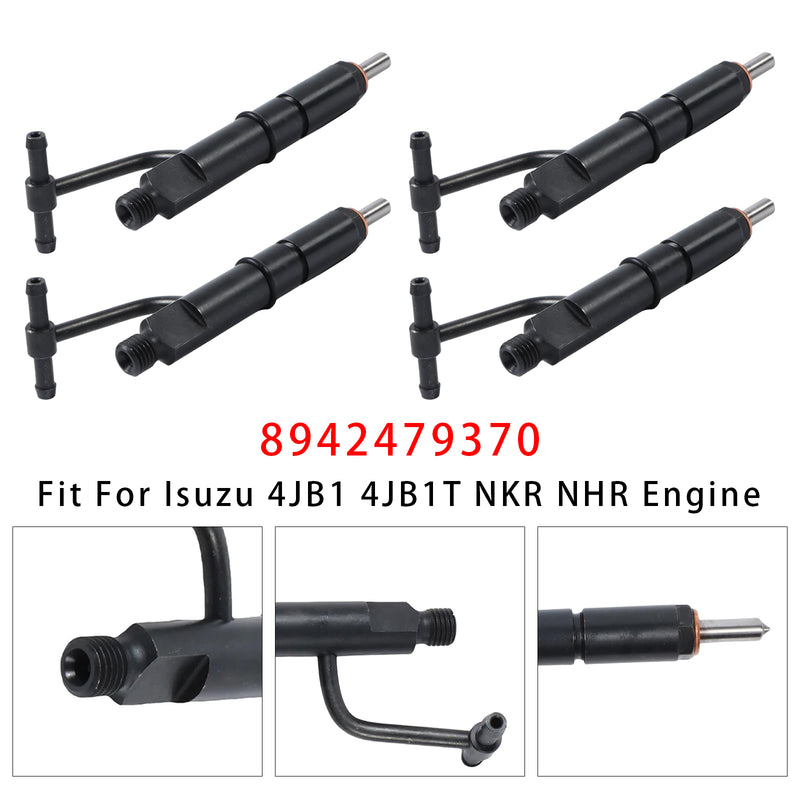 Isuzu 4JB1 4JB1T NKR NHR Engine 8942479370 4PCS Fuel Injector