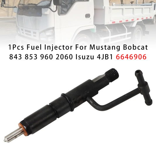 Mustang Bobcat 843 853 960 2060 Isuzu 4JB1 6646906 1PCS Fuel Injector