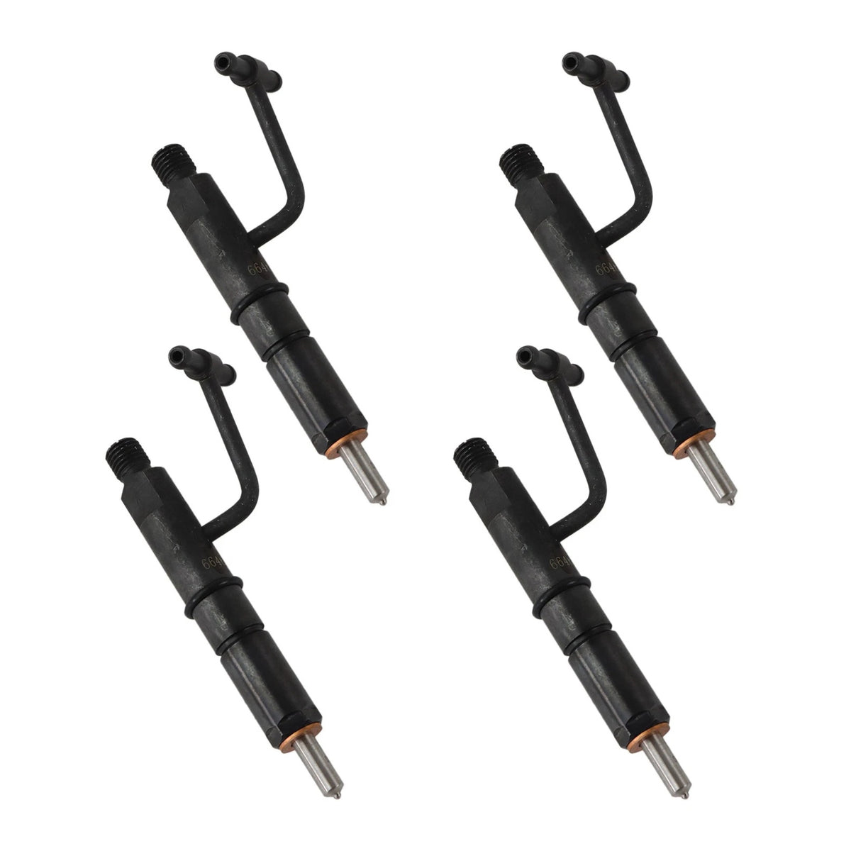 Mustang Bobcat 843 853 960 2060 Isuzu 4JB1 6646906 4PCS Fuel Injector