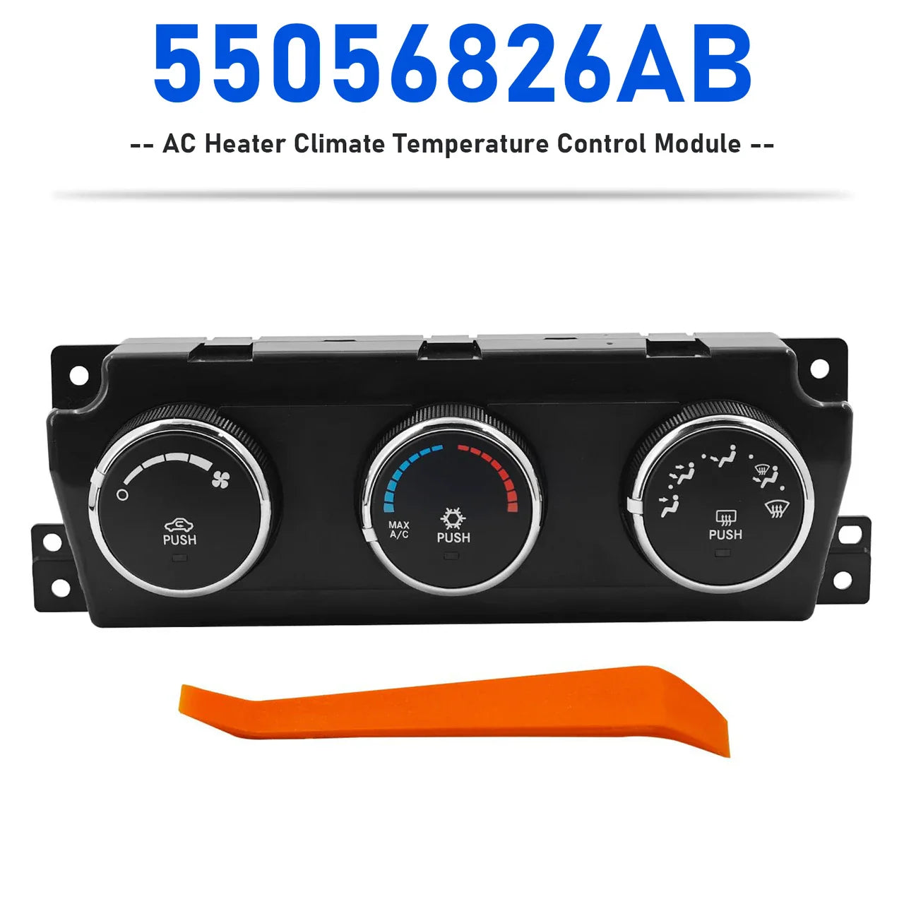 2004-2008 Ford F-150 5L3419980AA AC Heater Climate Temperature Control Module