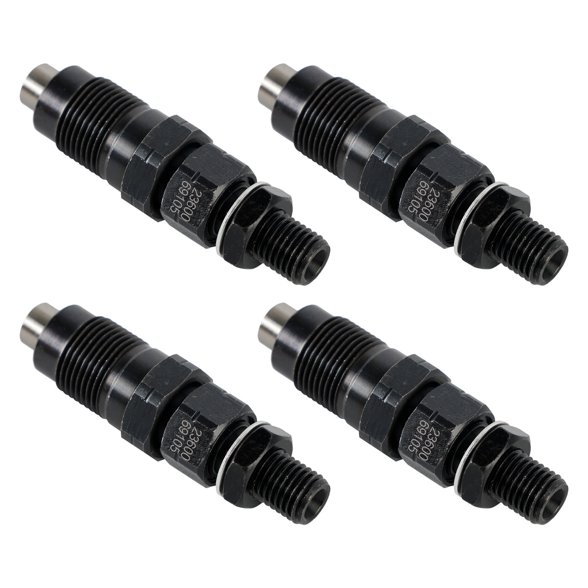 Toyota 1KZ-T Land Cruiser 1KZ 093500-5700 23600-69105 4PCS Fuel Injector