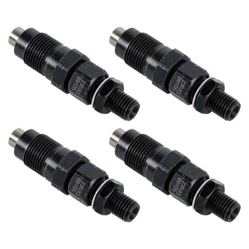 Toyota 1KZ-T Land Cruiser 1KZ 093500-5700 23600-69105 4PCS Fuel Injector