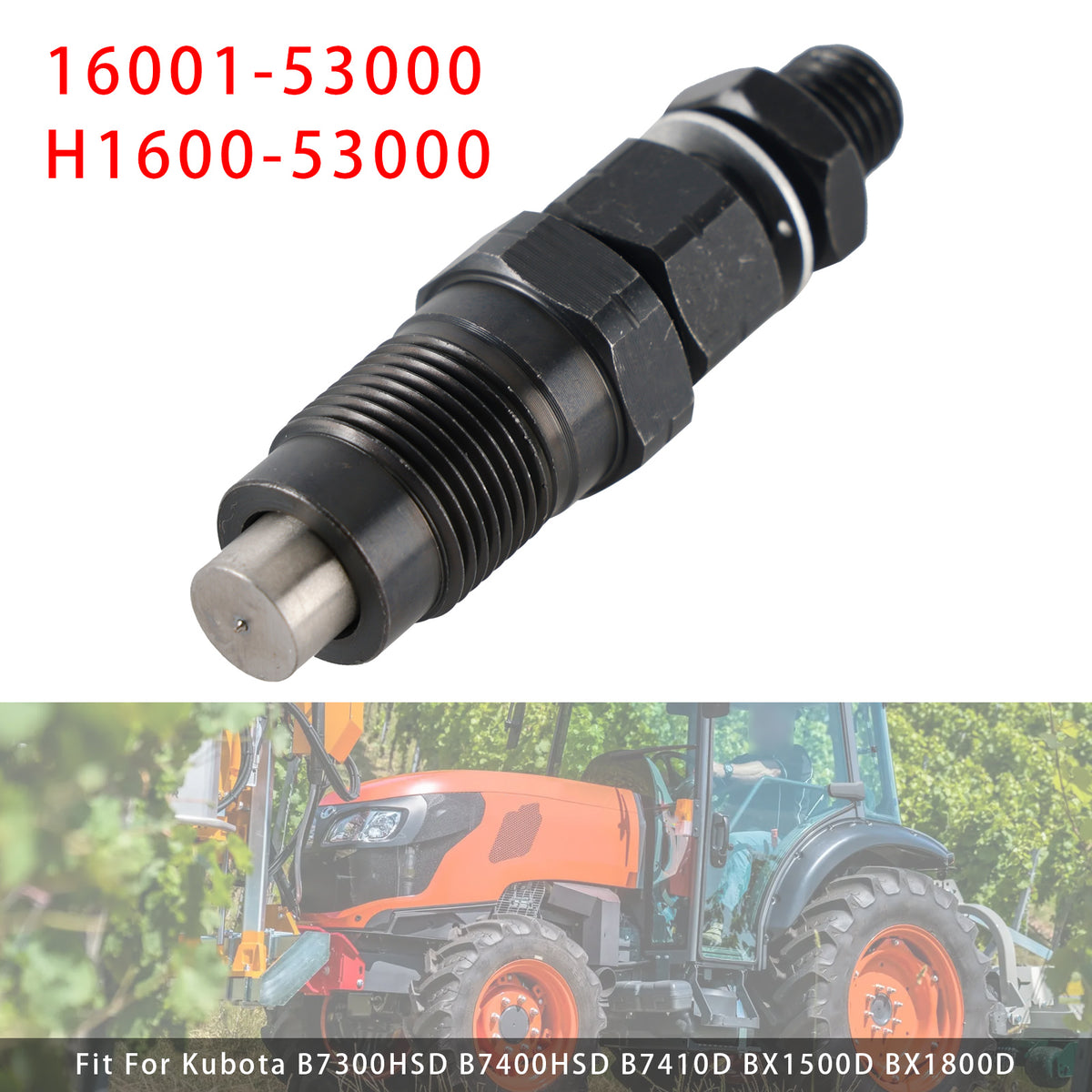 Kubota D722 D782 BX2230D Engine 16001-53000 H1600-53000 1PCS Fuel Injector