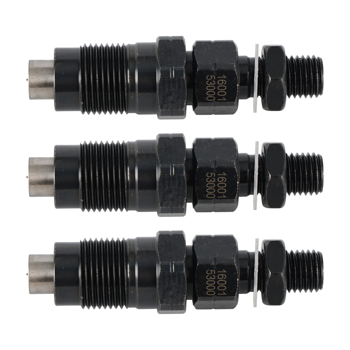 Kubota D722 D782 BX2230D Engine 16001-53000 H1600-53000 3Pcs Fuel Injector