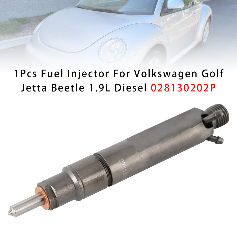 Volkswagen Golf Jetta Beetle 1.9L Diesel 028130202P 1PCS Fuel Injector