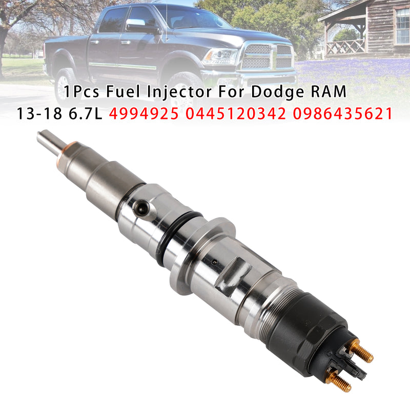 Dodge RAM 2013-2018 6.7L 4994925 0445120342 0986435621 1PCS Fuel Injector