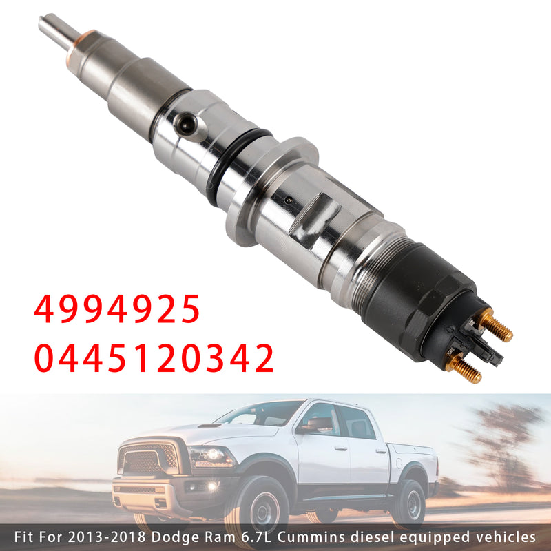 Dodge RAM 2013-2018 6.7L 4994925 0445120342 0986435621 1PCS Fuel Injector