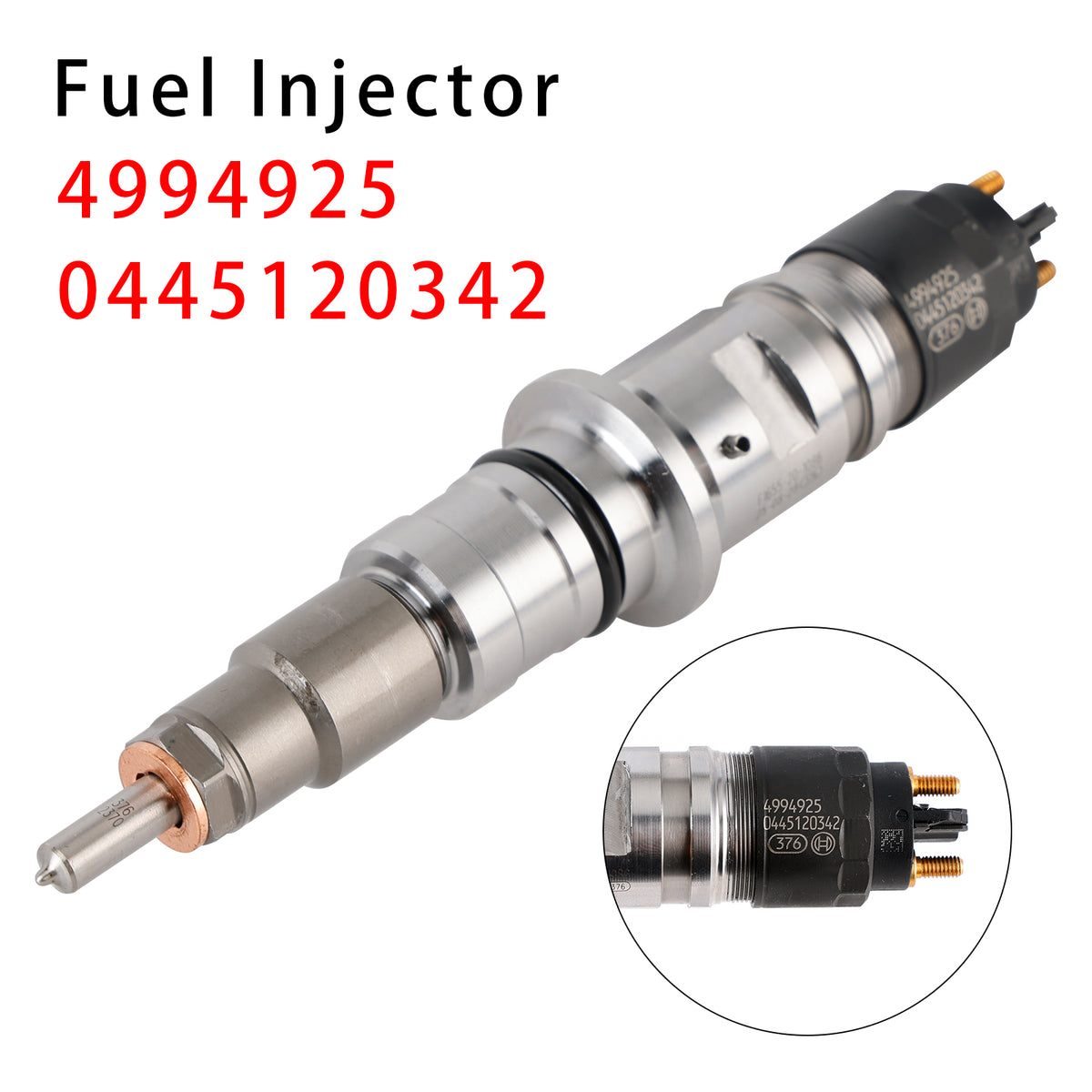 Dodge RAM 2013-2018 6.7L 4994925 0445120342 0986435621 1PCS Fuel Injector