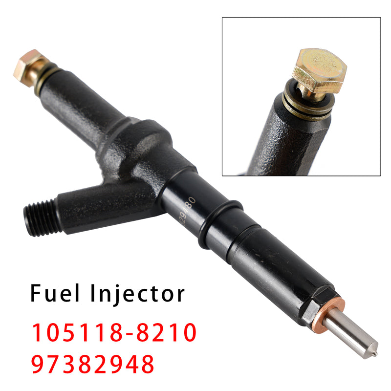 ISUZU 4JH1 Engine 105118-8210 97382948 8973829480 1PCS Fuel Injector
