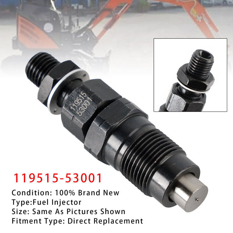 Yanmar 3TNV70 3YM20 3YM30 2YM15 Engines 119515-53001 1PCS Fuel Injector