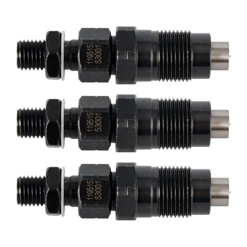 Yanmar 3TNV70 3YM20 3YM30 2YM15 Engines 119515-53001 3Pcs Fuel Injector