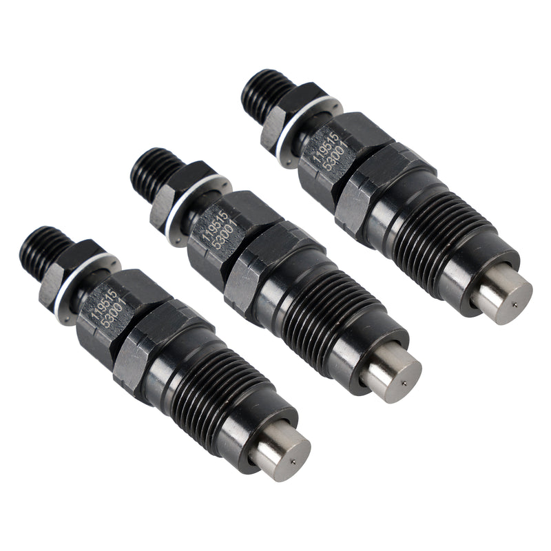 Yanmar 3TNV70 3YM20 3YM30 2YM15 Engines 119515-53001 3Pcs Fuel Injector