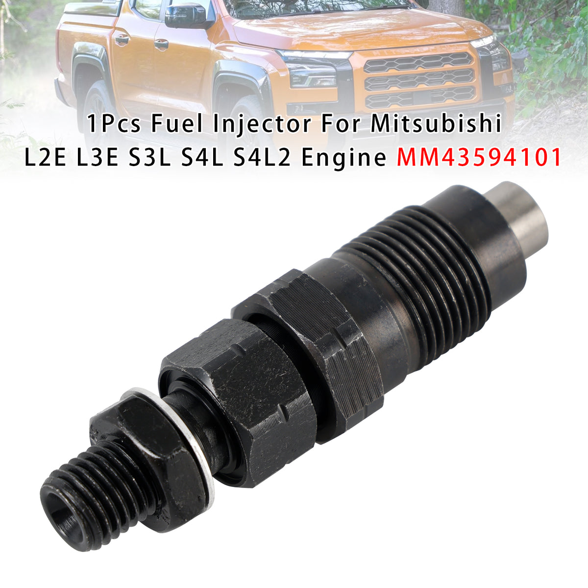 Mitsubishi L2E L3E S3L S4L S4L2 Engine MM43594101 1PCS Fuel Injector