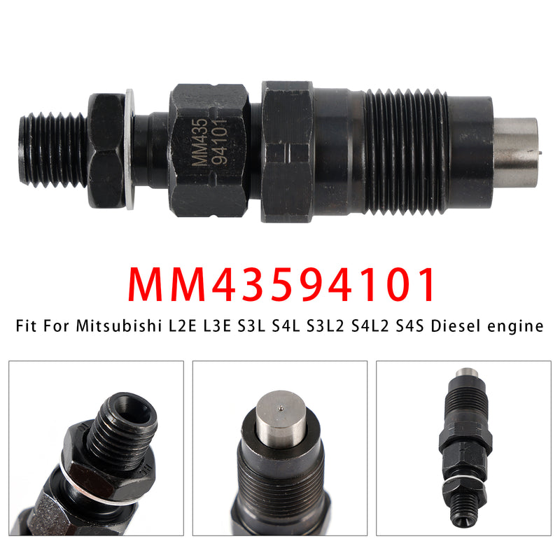 Mitsubishi L2E L3E S3L S4L S4L2 Engine MM43594101 1PCS Fuel Injector