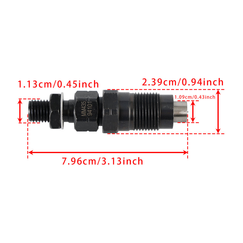 Mitsubishi L2E L3E S3L S4L S4L2 Engine MM43594101 4PCS Fuel Injector