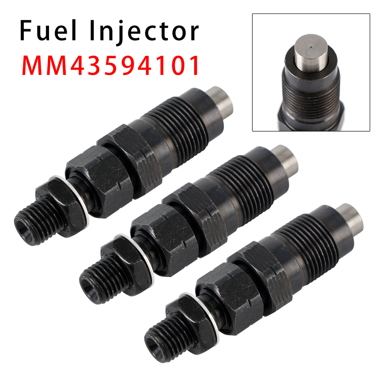 Mitsubishi L2E L3E S3L S4L S4L2 Engine MM43594101 3Pcs Fuel Injector