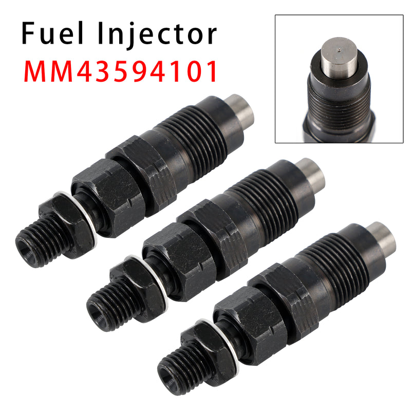 Mitsubishi L2E L3E S3L S4L S4L2 Engine MM43594101 3Pcs Fuel Injector