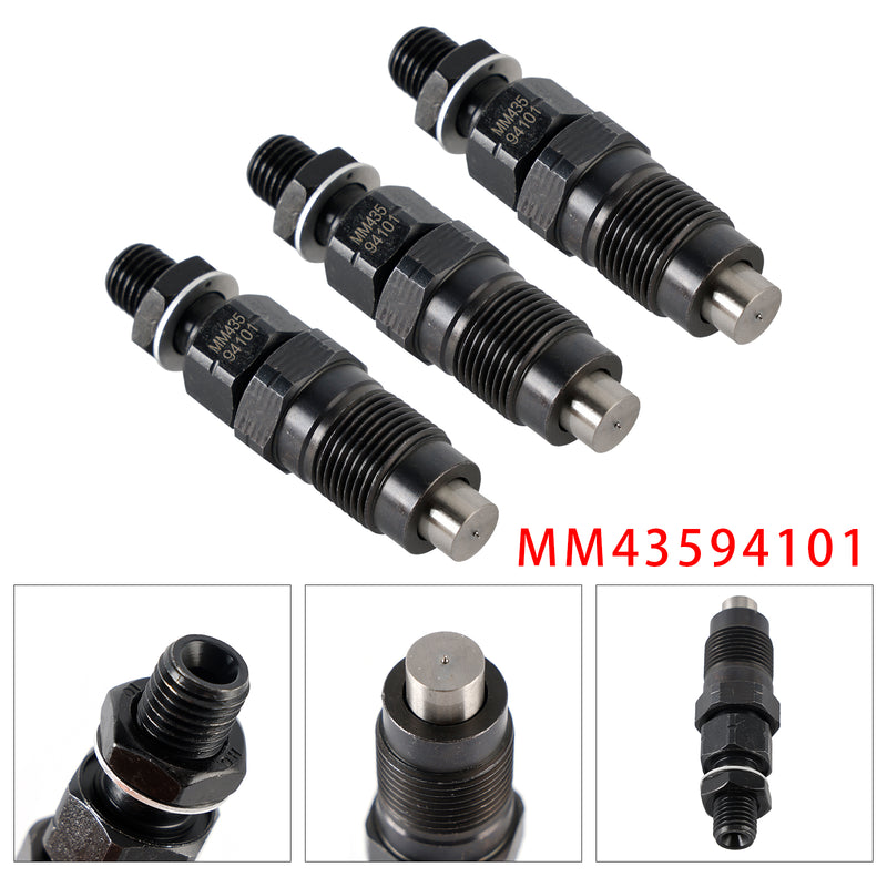 Mitsubishi L2E L3E S3L S4L S4L2 Engine MM43594101 3Pcs Fuel Injector