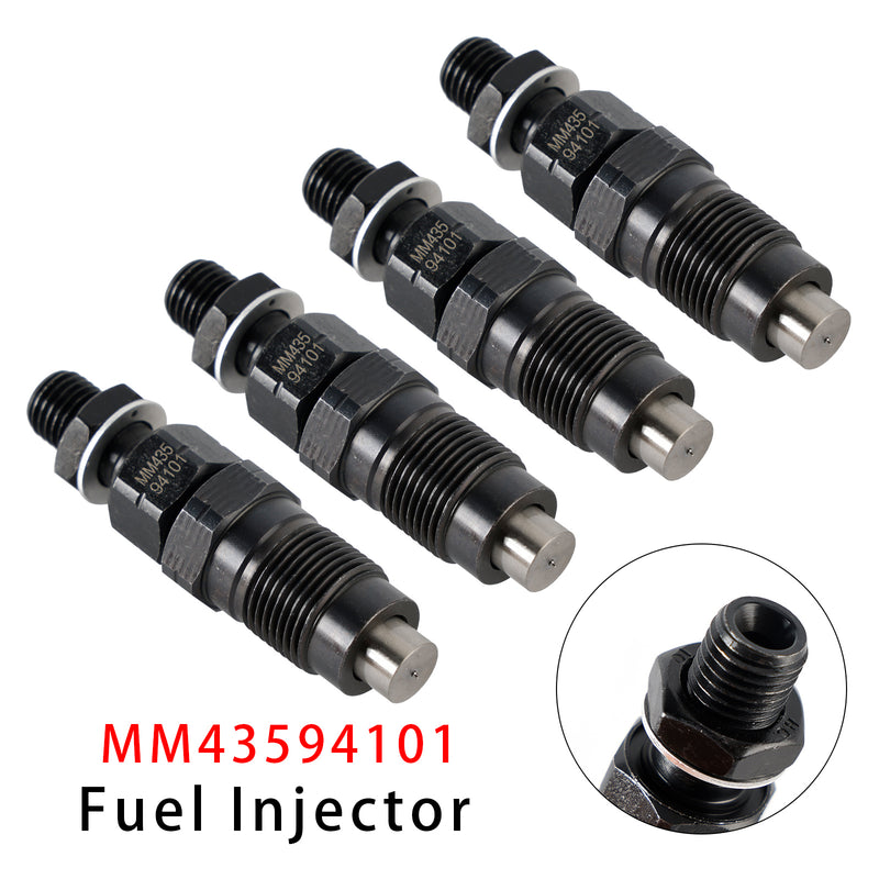 Mitsubishi L2E L3E S3L S4L S4L2 Engine MM43594101 4PCS Fuel Injector
