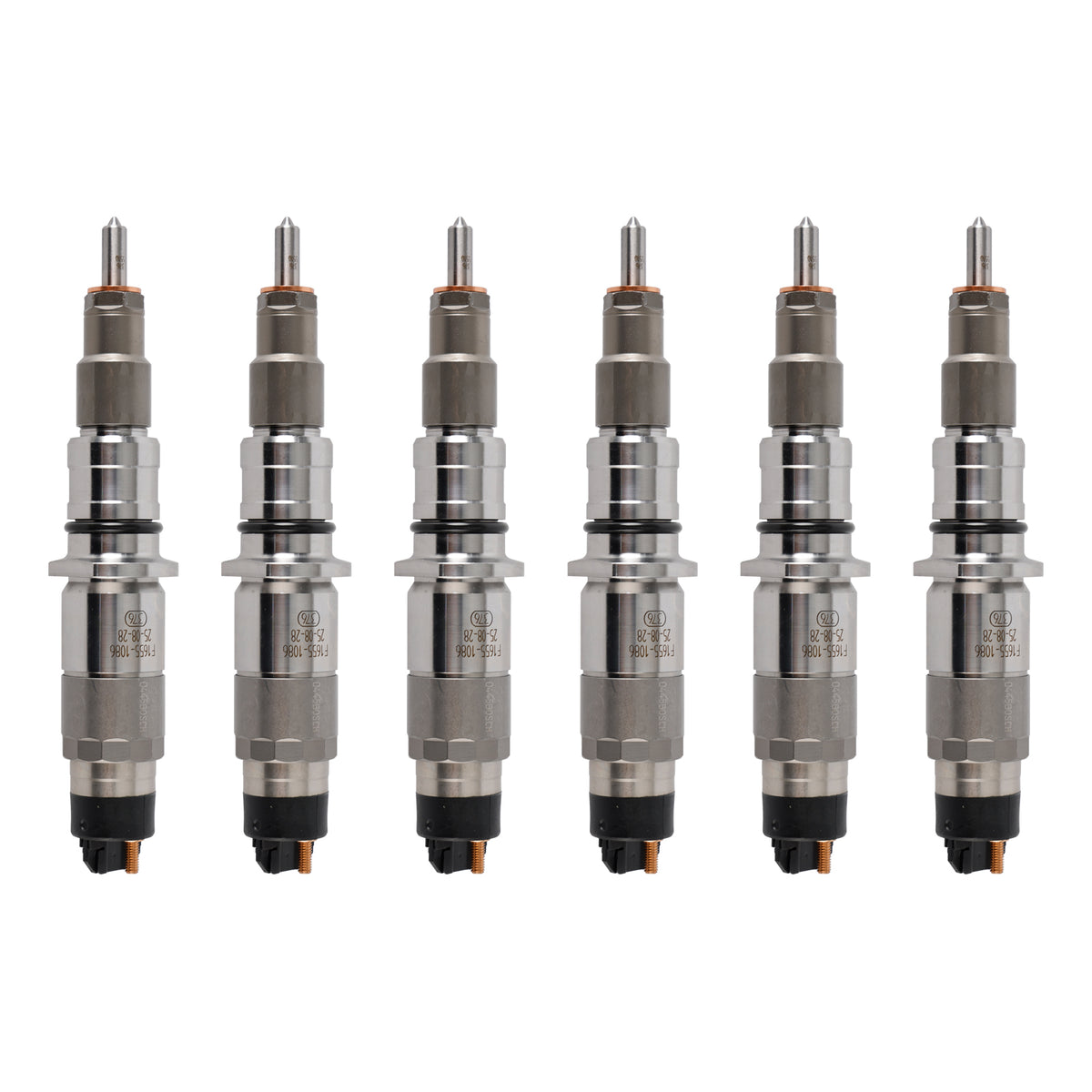 Komatsu PC200-8 Cummins Engine QSB6.7 0445120231 5263262 6PCS Fuel Injector