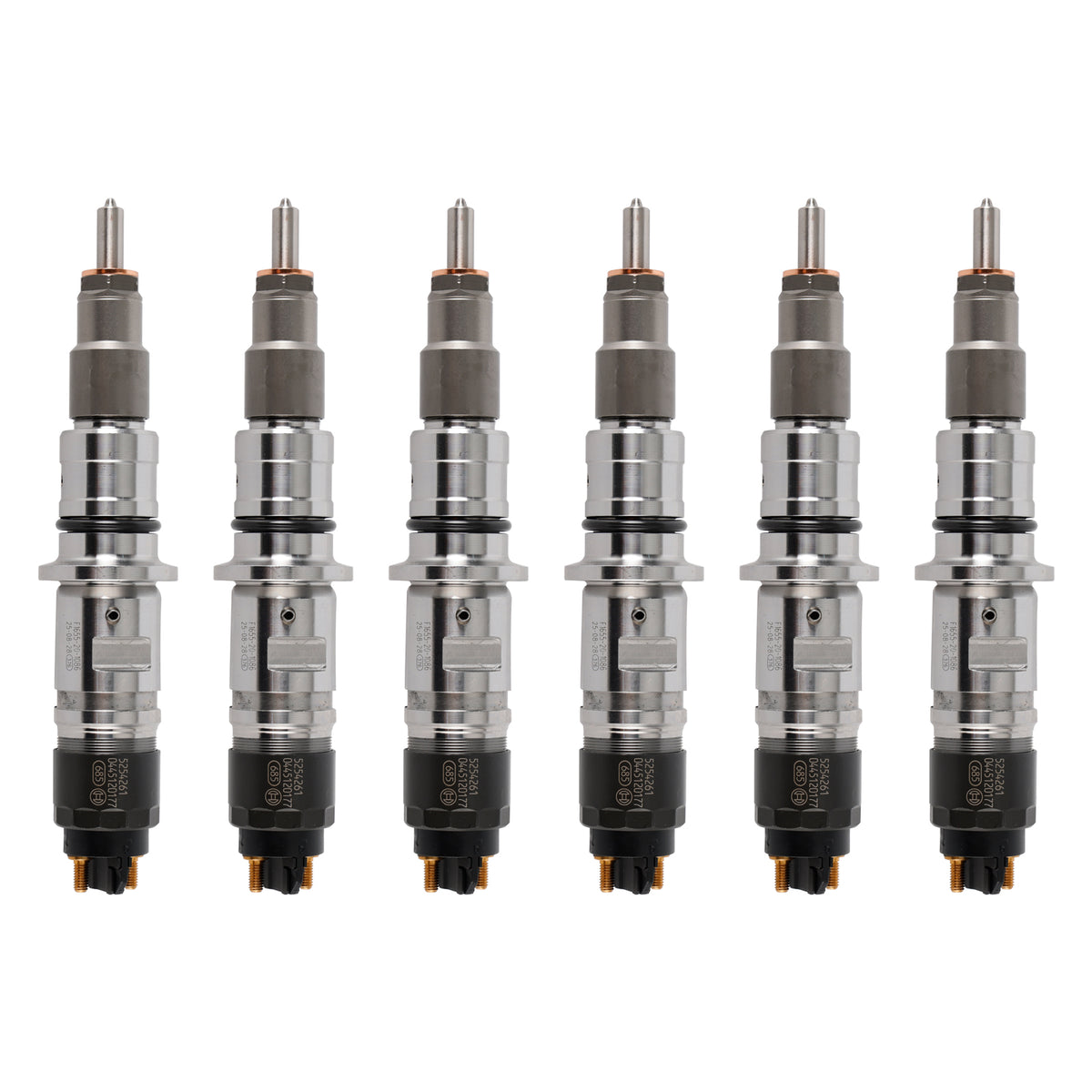Cummins ISB 6.7L QSB 4.5L 6.7L 5254261 0445120177 6PCS Fuel Injector