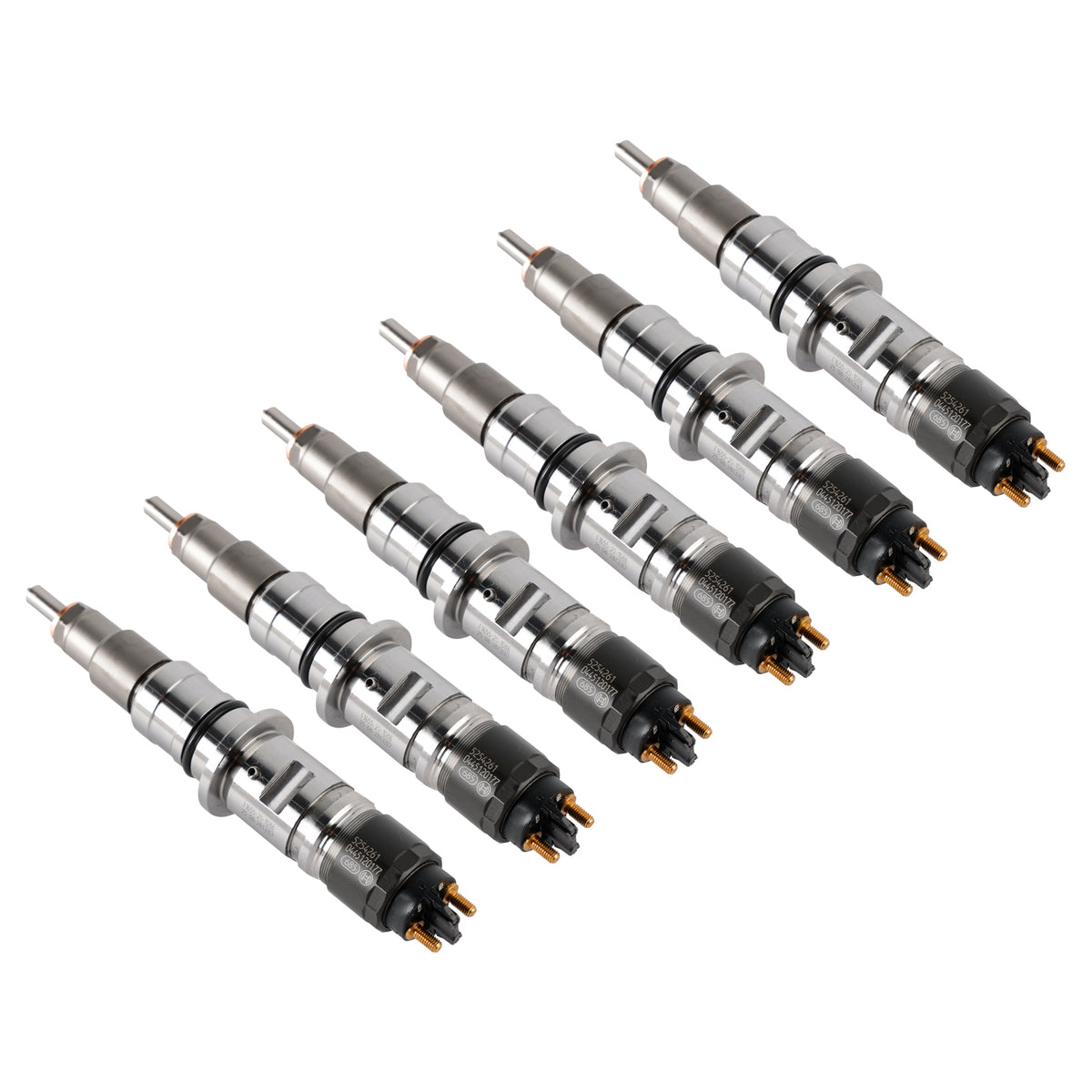 Cummins ISB 6.7L QSB 4.5L 6.7L 5254261 0445120177 6PCS Fuel Injector