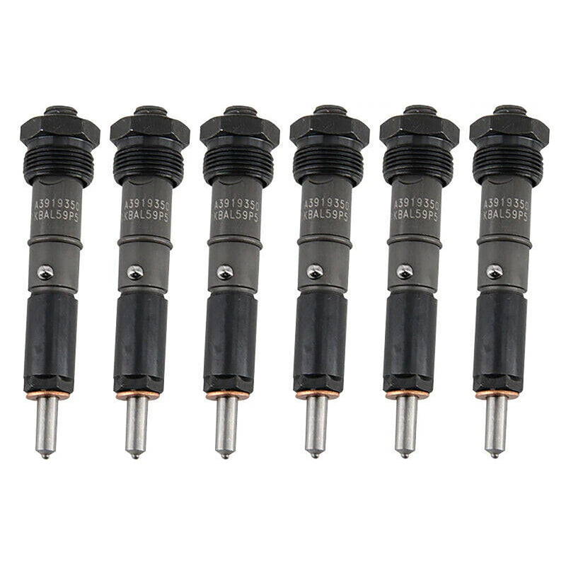 Dodge D250 D350 Cummins 1989-1993 5.9L 12V 0432131837 3919350 6PCS Fuel Injector