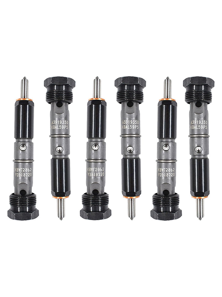 Dodge D250 D350 Cummins 1989-1993 5.9L 12V 0432131837 3919350 6PCS Fuel Injector