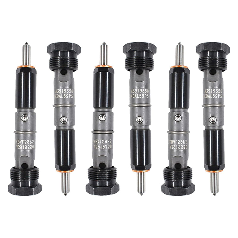 Dodge D250 D350 Cummins 1989-1993 5.9L 12V 0432131837 3919350 6PCS Fuel Injector