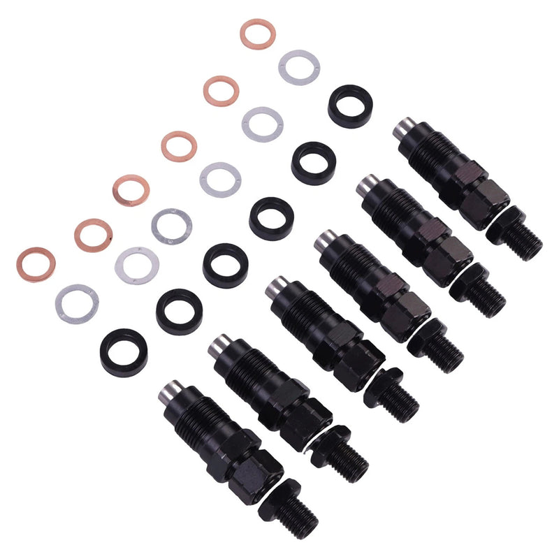 Toyota 3L Hilux Hiace 2.8L Engine 23600-59105 6PCS Fuel Injector