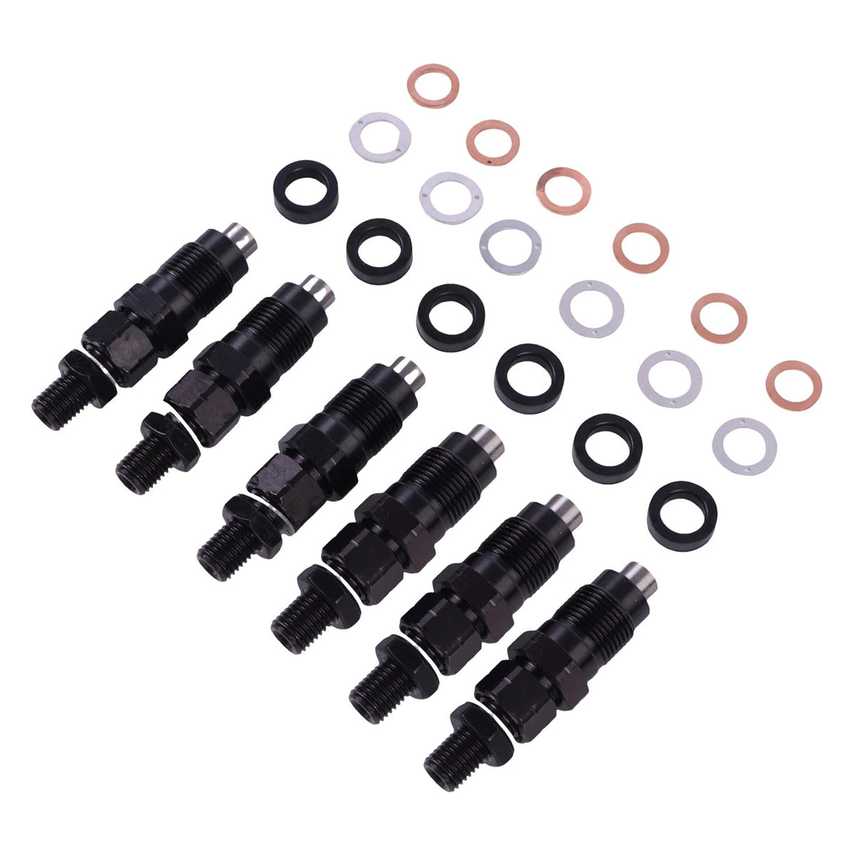 Toyota 3L Hilux Hiace 2.8L Engine 23600-59105 6PCS Fuel Injector