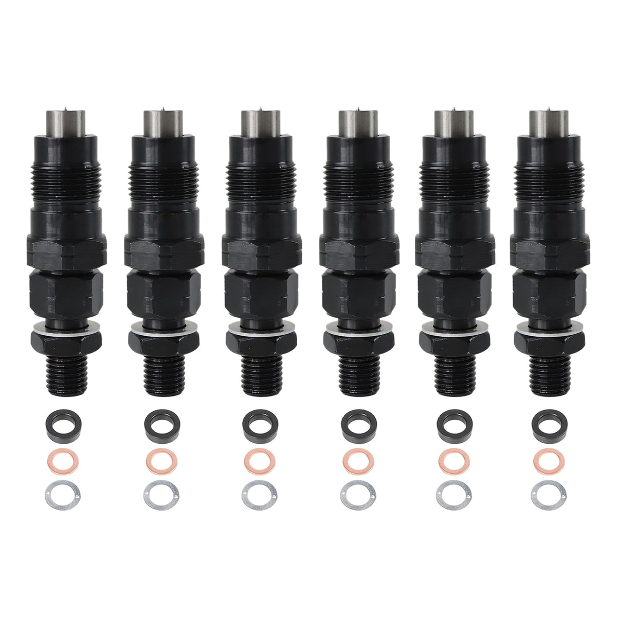 Toyota 3L Hilux Hiace 2.8L Engine 23600-59105 6PCS Fuel Injector