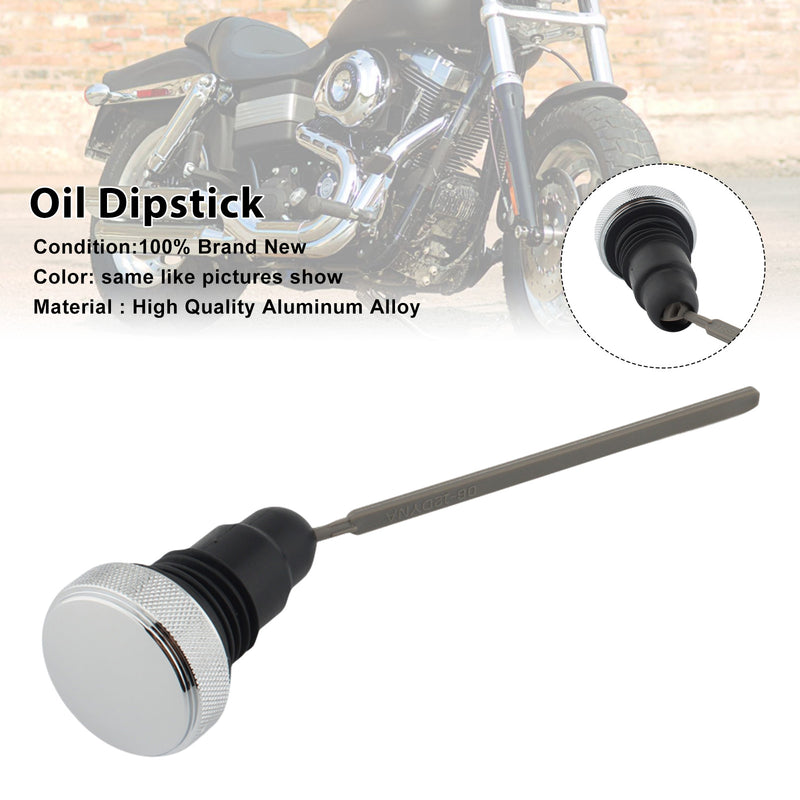 2006-2017 FXD Dyna Silver 0710-0153 Oil Dipstick Tank Cap Plug