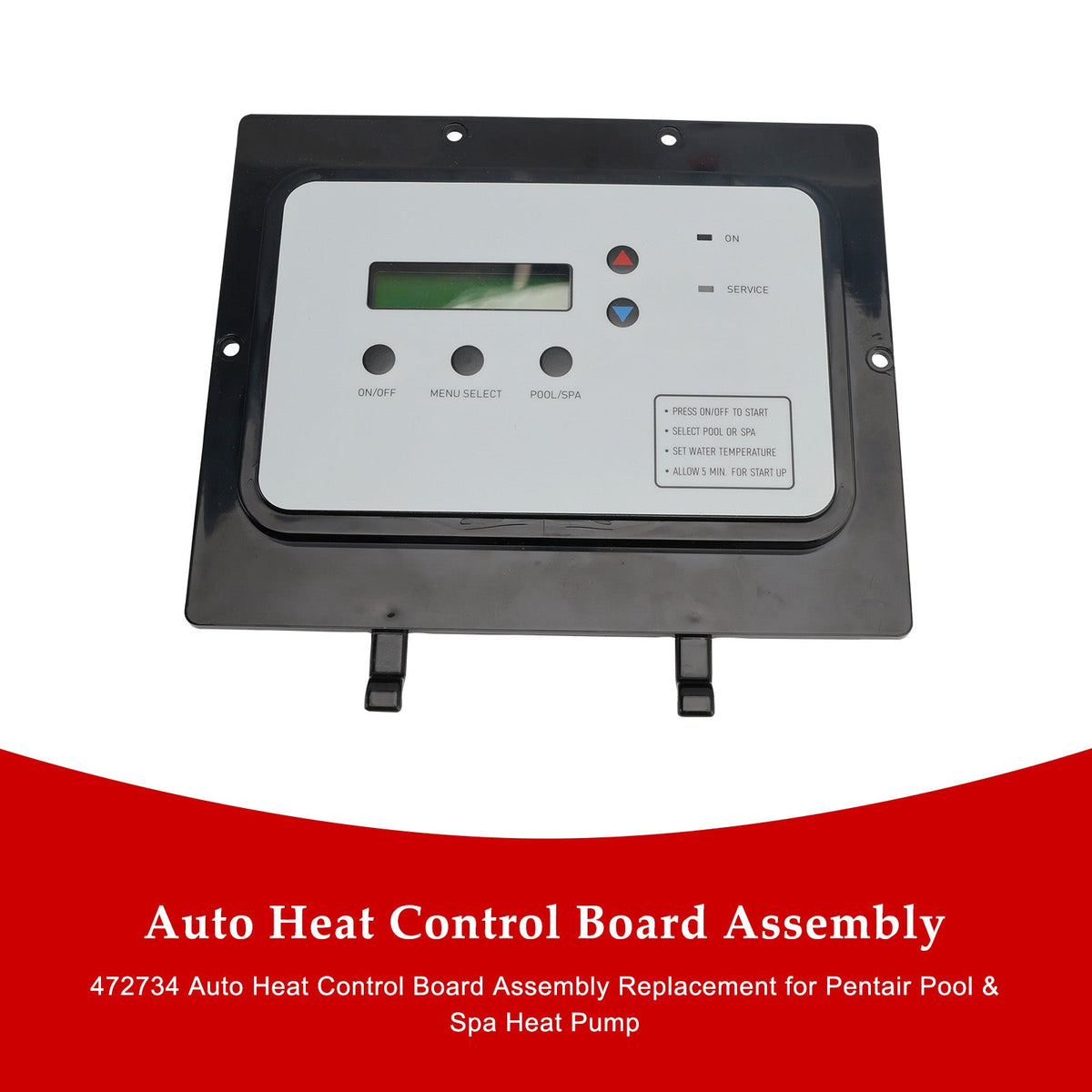 472734 Auto Heat Control Board Assembly Replacement for Pentair UltraTemp