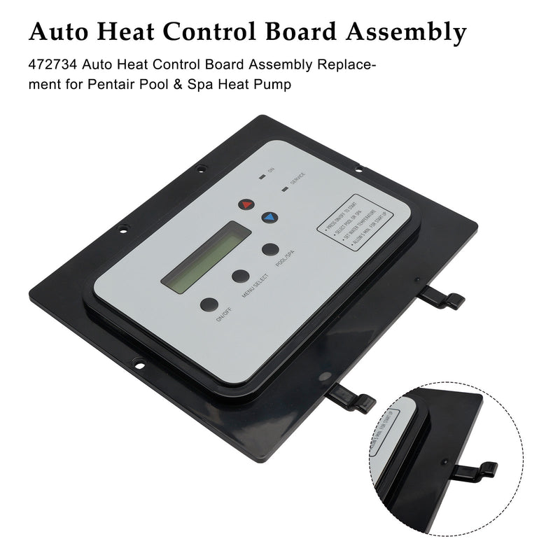 Pentair UltraTemp 472734 Auto Heat Control Board Assembly Replacement