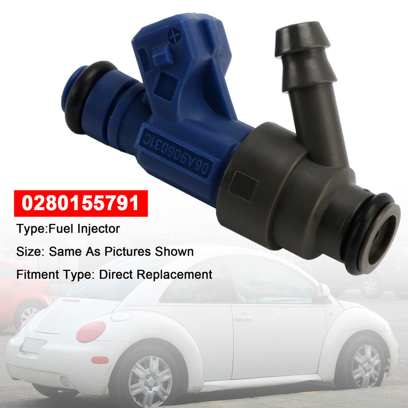 Volkswagen Golf Jetta Beetle 2.0L 1998-2001 0280155791 1PCS Fuel Injector