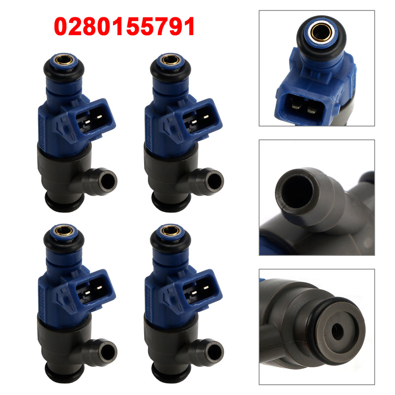 Volkswagen Golf Jetta Beetle 2.0L 1998-2001 0280155791 4PCS Fuel Injector