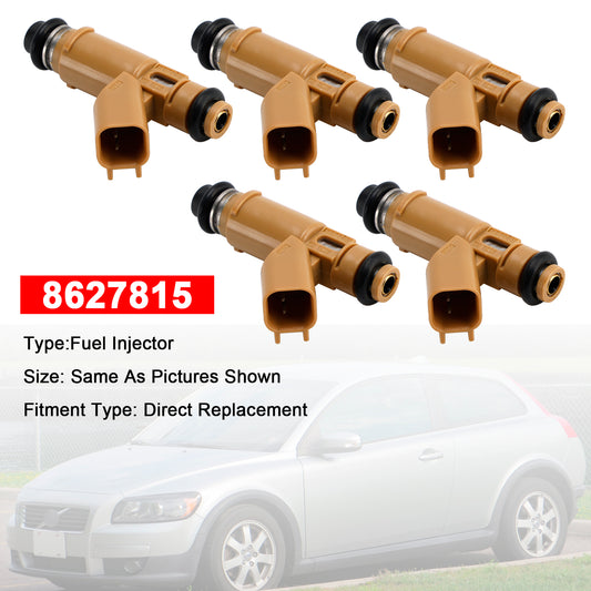 Volvo S40 V50 C30 B5244S4 2.4L I5 2004-2010 8627815 5Pcs Fuel Injector