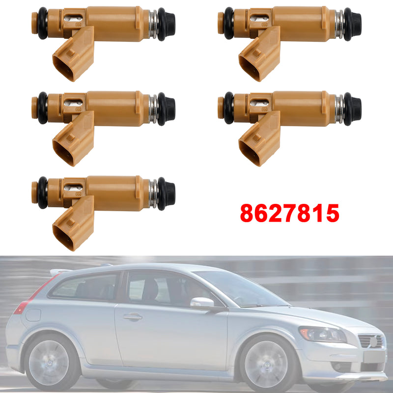 Volvo S40 V50 C30 B5244S4 2.4L I5 2004-2010 8627815 5Pcs Fuel Injector