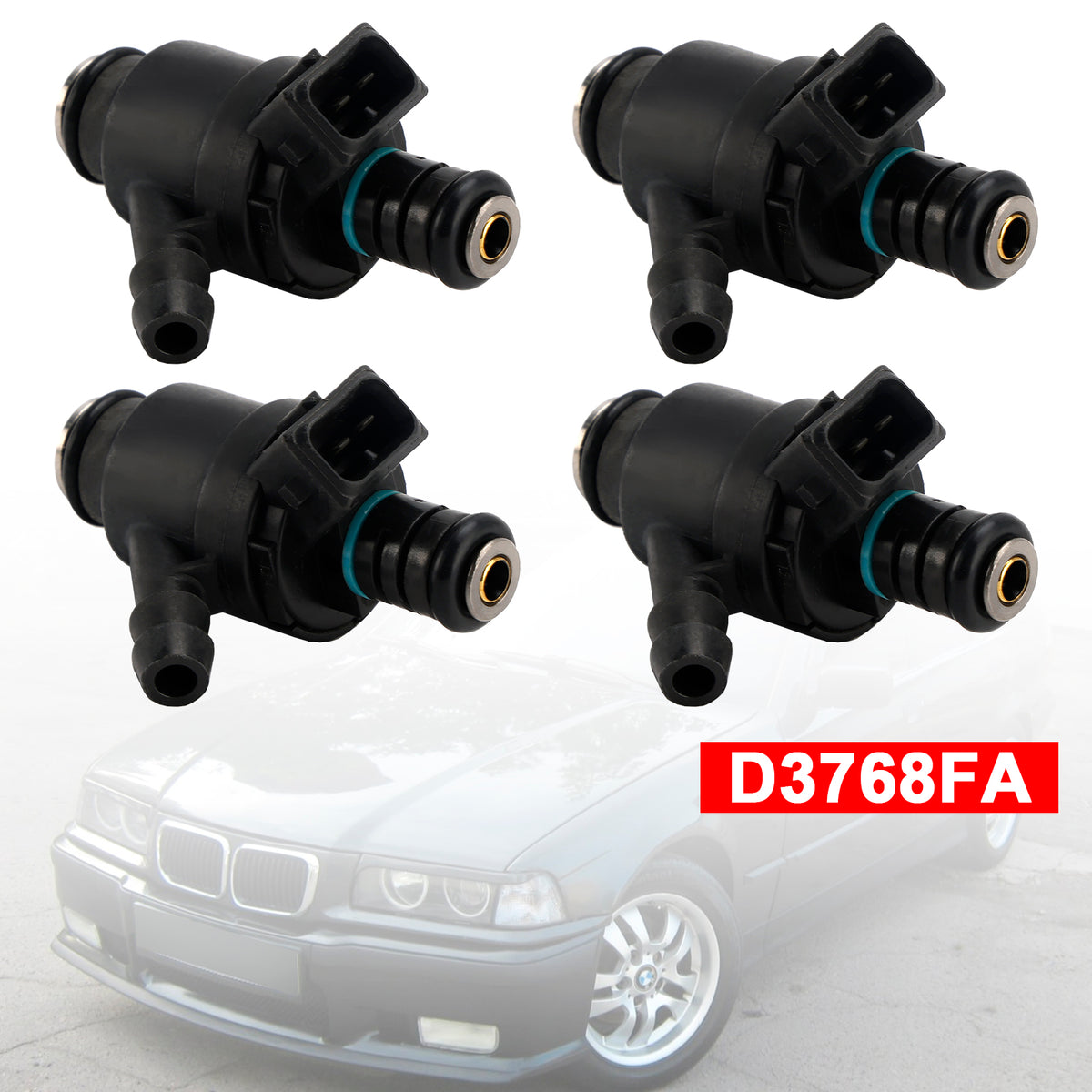 BMW E36 E46 Z3 316 318i M43 1.9 8v 1993-2005 D3768FA 1247931 4PCS Fuel Injector