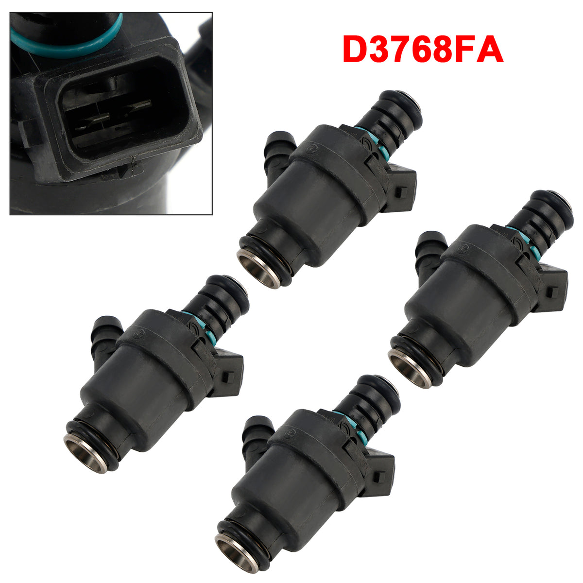 BMW E36 E46 Z3 316 318i M43 1.9 8v 1993-2005 D3768FA 1247931 4PCS Fuel Injector