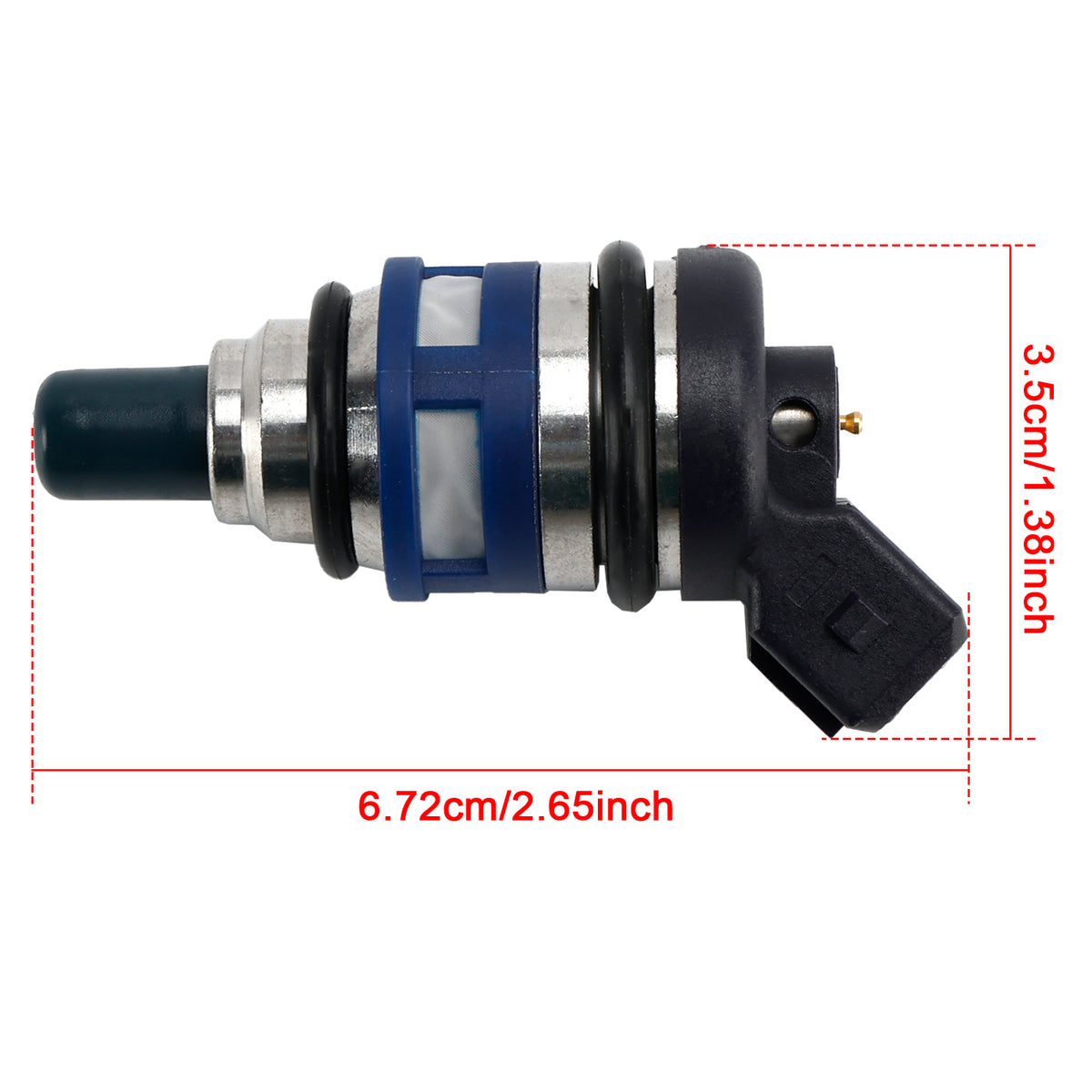 Nissan 300ZX Z32 3.0L TURBO V6 1989-1996 16600-40P07 6PCS Fuel Injector