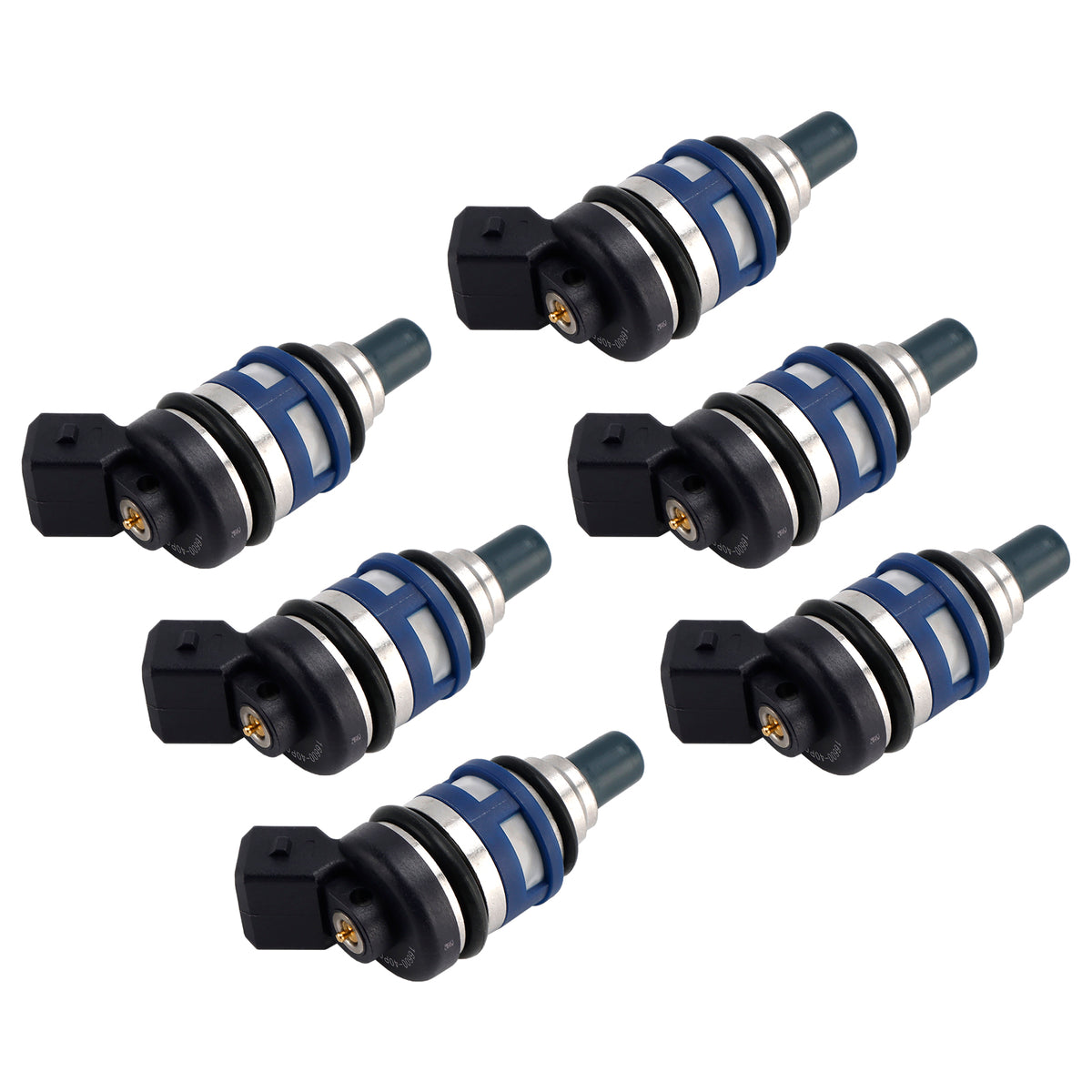 Nissan 300ZX Z32 3.0L TURBO V6 1989-1996 16600-40P07 6PCS Fuel Injector