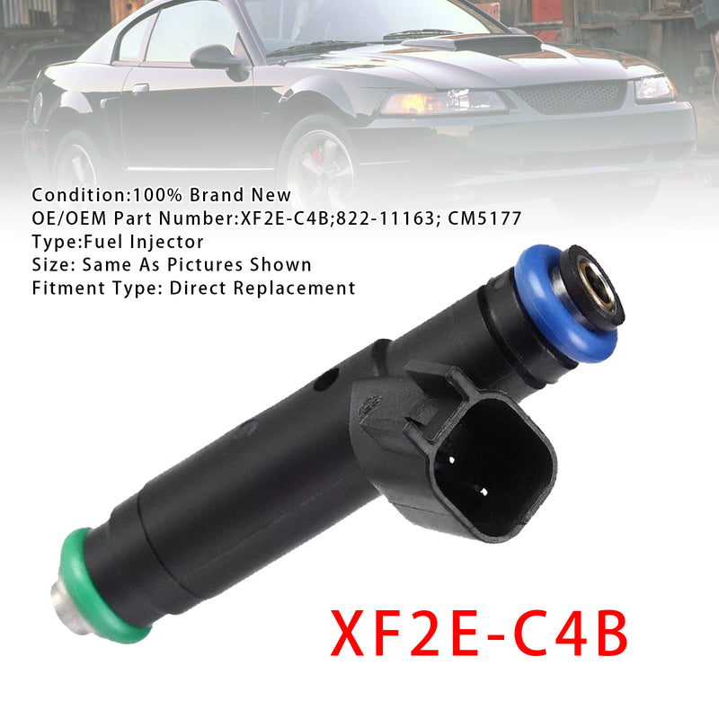 Ford Mustang Windstar 3.8L 3.9L V6 1999-2004 XF2E-C4B 1PCS Fuel Injector