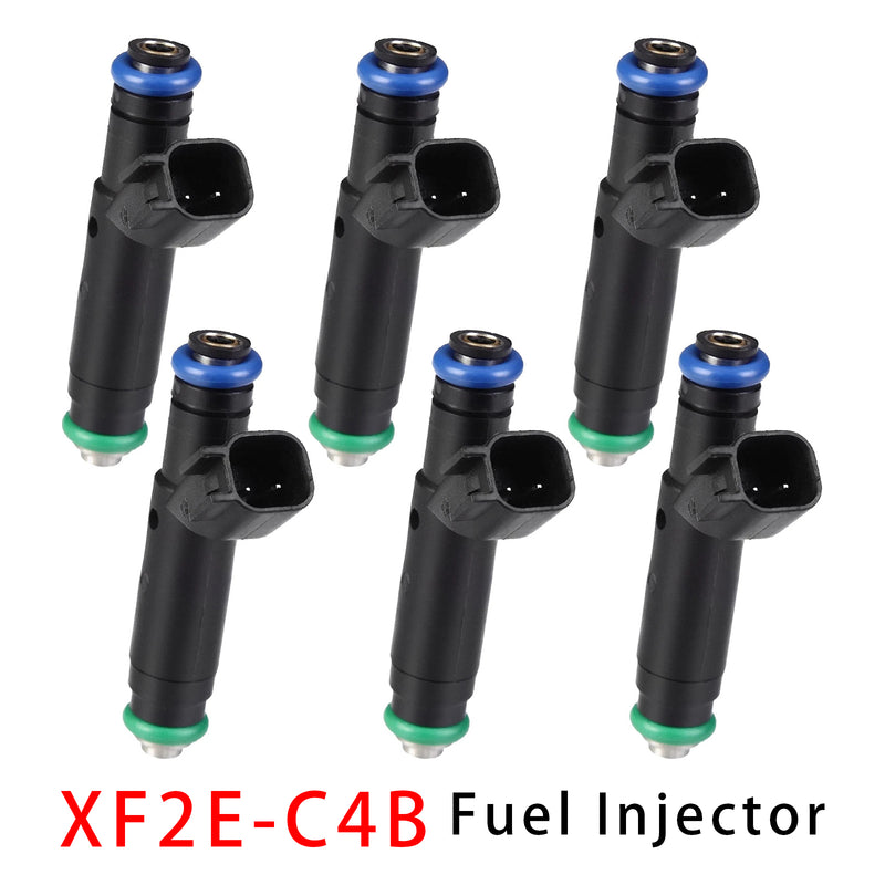 Ford Mustang Windstar 3.8L 3.9L V6 1999-2004 XF2E-C4B 6PCS Fuel Injector