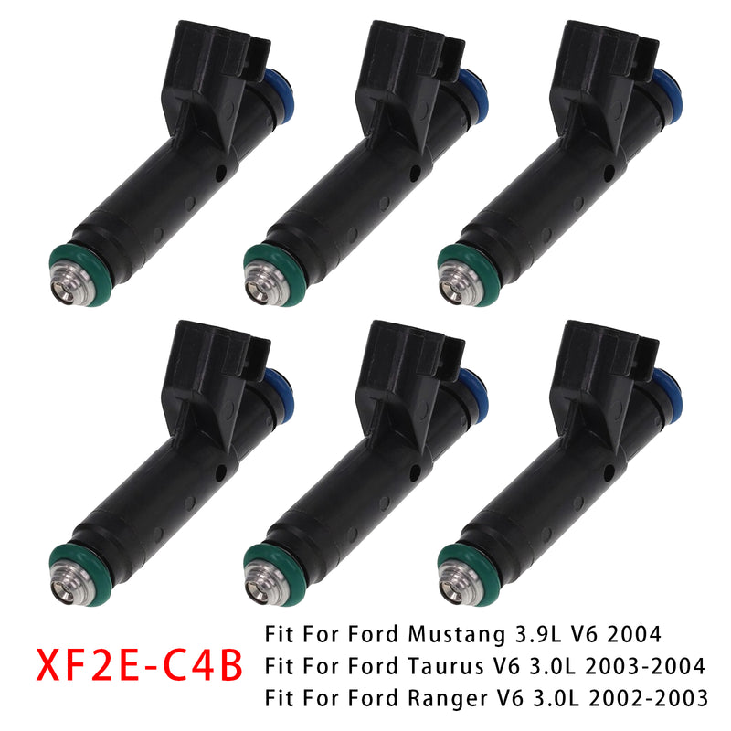 Ford Mustang Windstar 3.8L 3.9L V6 1999-2004 XF2E-C4B 6PCS Fuel Injector