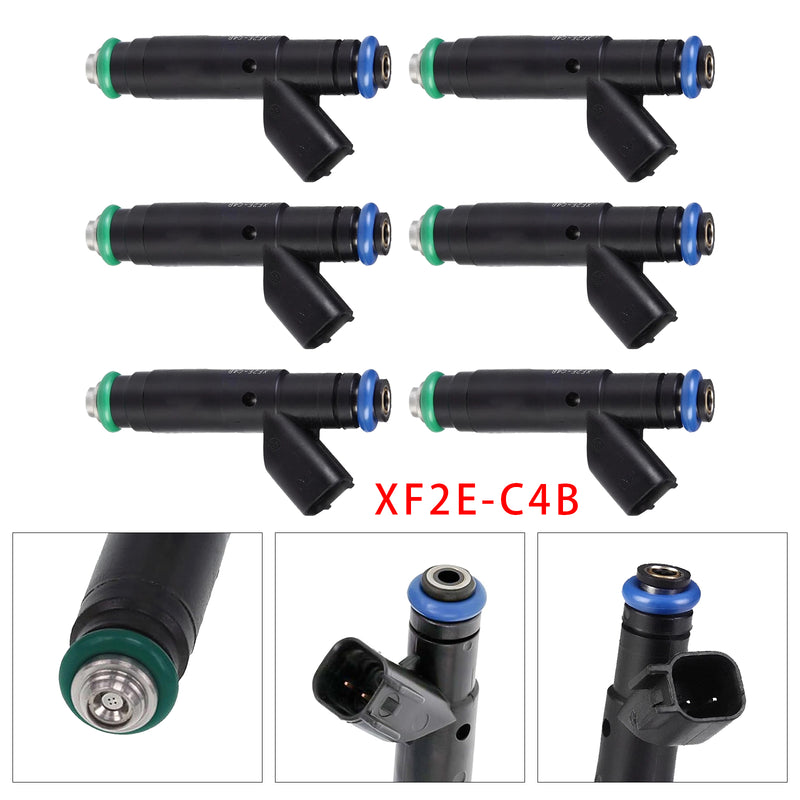 Ford Mustang Windstar 3.8L 3.9L V6 1999-2004 XF2E-C4B 6PCS Fuel Injector