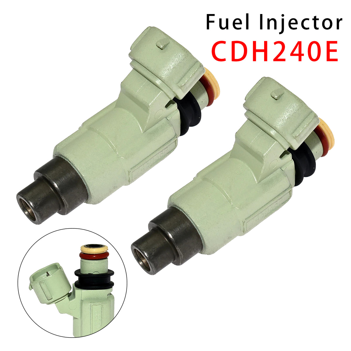 Mitsubishi Outlander 2.4L I4 2003 CDH240E 2Pcs Fuel Injector
